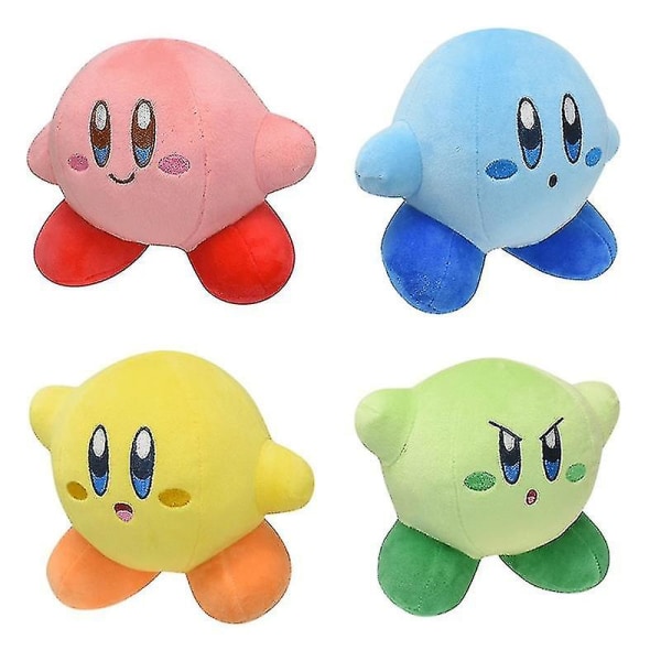 Anime Star Kirby Plyschleksaker Kawaii Söta Plyschdockor Cartoon Mjuk Peluche(flera tillgängliga)[HK] Pink