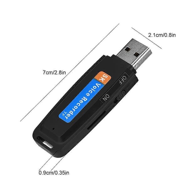 U disk-opptaker, stemmeopptaker, lydopptaker[HK]