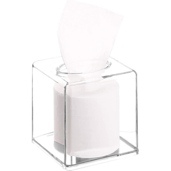 HKK Akryl Servietdispenser Boks Cover Holder Klar Firkant Serviet