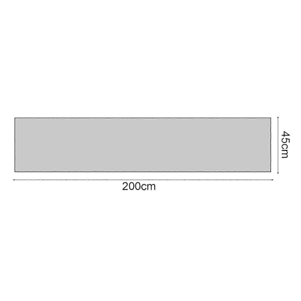 Vinduesfilm Genanvendelig Envejs Perspektiv Anti-UV PVC Materiale 200cmx45cm Enkelt Vejs Anti-Kig Statisk Vinduesfilm Boligindretning[HK] M Coffee