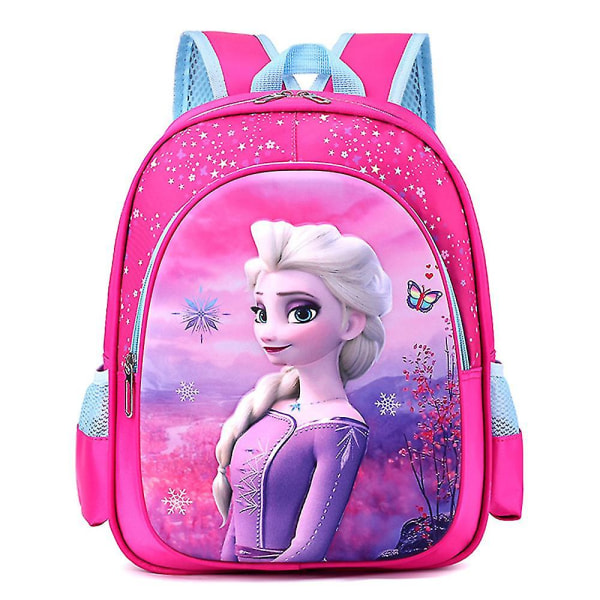 Barne Frozen Elsa Unicorn Sofia Tegneserie Ryggsekk For Jenter Barnehage Skolevesker For Barnehage Elever Boksekk Gaver[HK] Pink Elsa