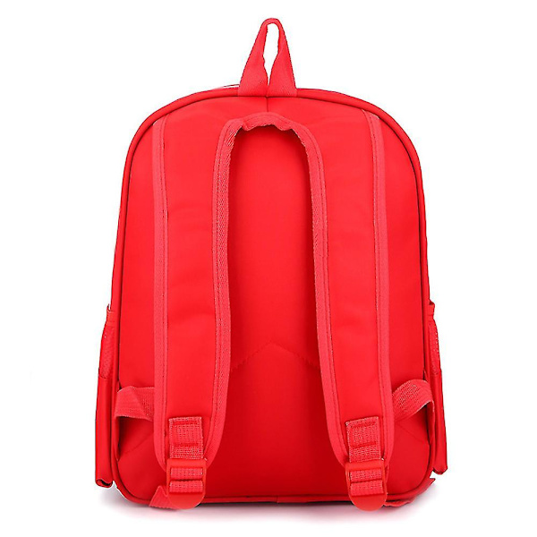 Lightning McQueen The Cars Print Børns Drenge Tegneserie Rygsække Skole Taske[HK] Red