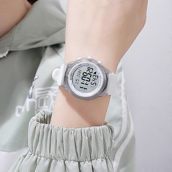 Skmei 1981 Klokke for Bønn med Qibla Kompass Adhan Alarm Hijri Islamsk Armbåndsur reloj hombre Baklys Muslim Azan Herreklokker[HK]