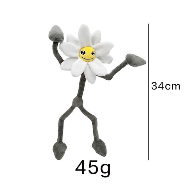 34 cm Poppy-spilletid Daisy Sun Flower Huggy Wuggy Plysjlekespill Dukke Plysj[HK]