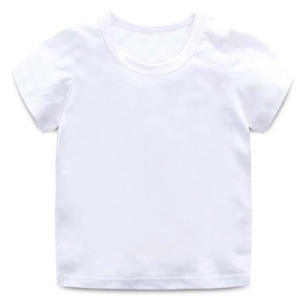 Unisex The Boss -painatus T-paita [HK] 2T-80CM / DJJ-CHUNSE-White