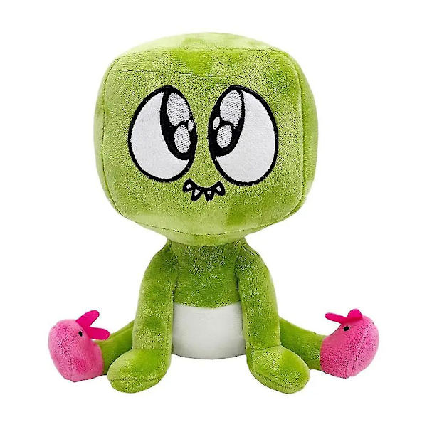 Roblox Rainbow Friends Plysch Baby Leksak Mjuk Fylld Kramdocka Barnpresent Grön