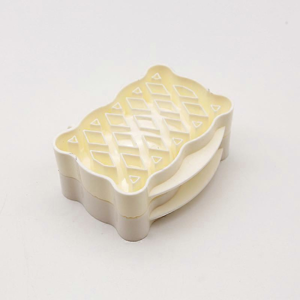 1 st Klassisk Mini Handpajform, Äppelpajform, Bakform[HK] 1Pc Rectangle white