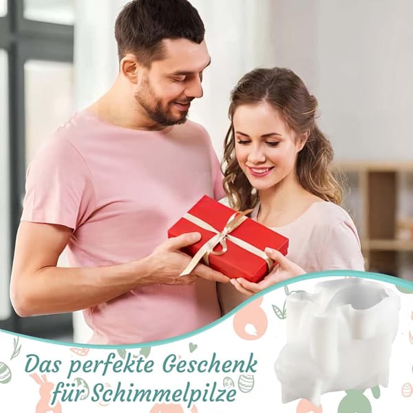 Påskehareform 1/2-pakning Silikon[HK] 1pc