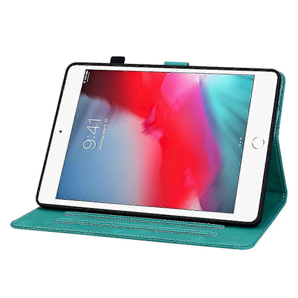 Emed Læder Etui Til iPad mini 5 / 4 / 3 / 2 / 1[HK] Green