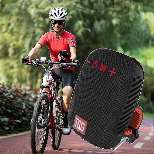 Portabel Bluetooth-kompatibel Högtalare för Styret Vattentät Trådlös Cykelhögtalare [HK] Military Green