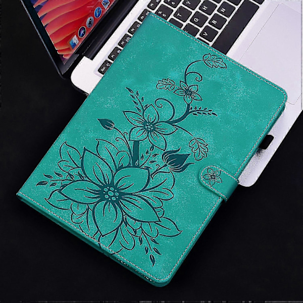 Emed Læder Etui Til iPad mini 5 / 4 / 3 / 2 / 1[HK] Green