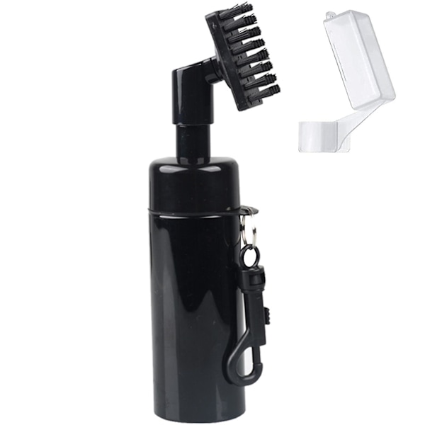 Golfklubbrensare med Borste, 5 Oz Vatten, Stiv Nylonborste, Golftillbehör[HkkK] Black