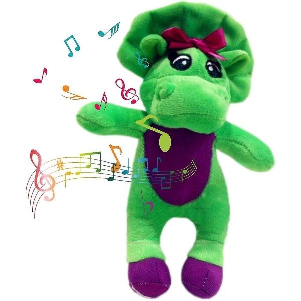 Barney Pehmolelu | Barney Dinosaurus | Barney Pehmo | Toukkaleikkivalo | Laulava Ystävä Dinosaurus Barney Seikkailulelu[HK] Green