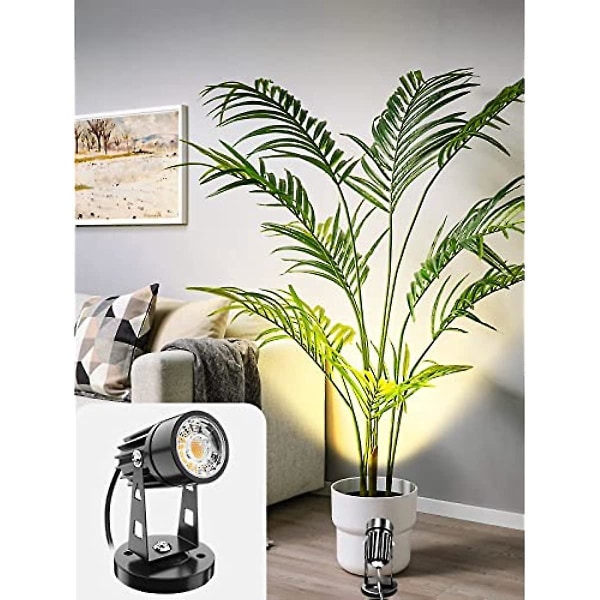 Led Spot Lights 5w Up Lights Inomhus Spotlight Lampa För Växter, 3 Färgtemperaturlägen Landskap Up Light A[hk] 1 Pack