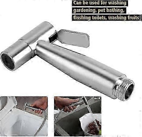 Håndholdt bidet toalettkran tilbehør i rustfritt stål[HK]