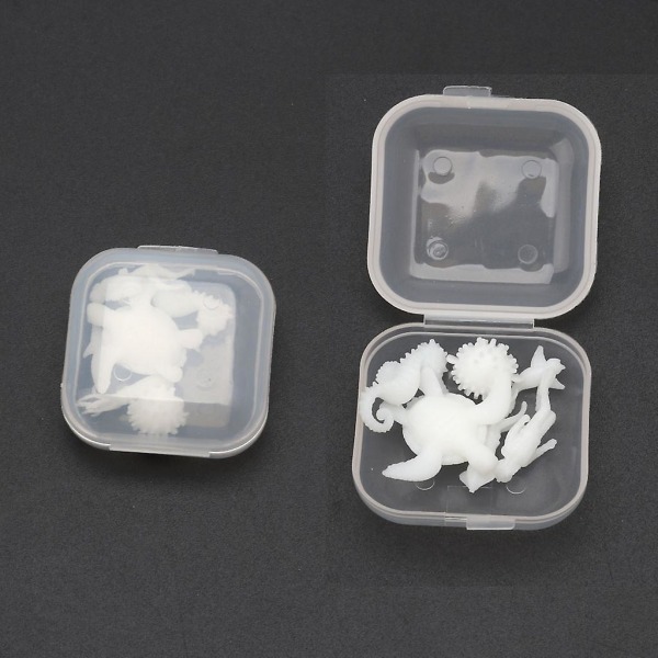 6 kpl Silikoni Mini Marine Modeling Beach For Turtle Squid Resin Mold