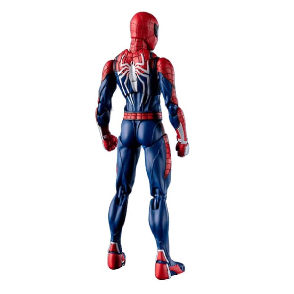 Spiderman Action Figure - Spider-Man Hahmot Leikkikalu Päivitetty Puku Peli Spiderman, Keräilymalli Nuken Työpöydän Koriste Fanien Lahja [HK]