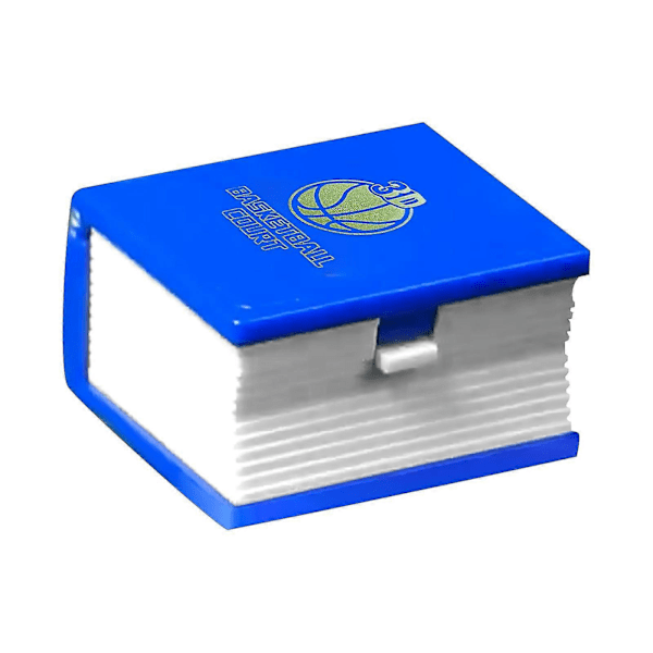 Basketbollplan Vikbar Studsbok Mini Nyckelring Basketbollplan Hänge Leksak
