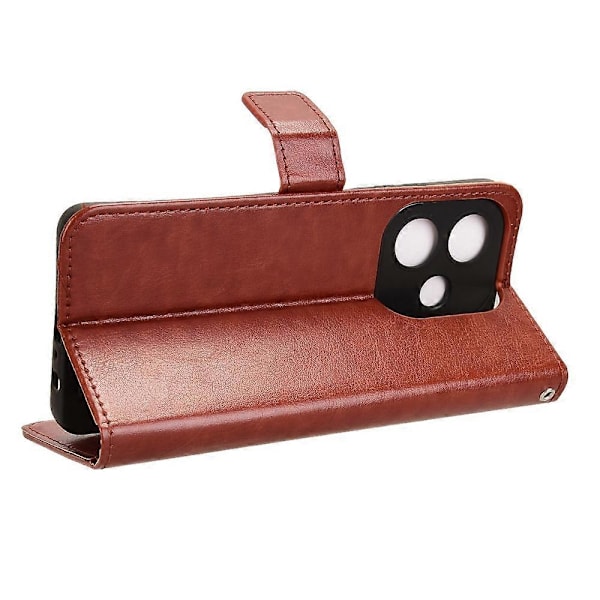PU Læder Telefon Wallet Cover til Oppo A3 4G/A3 5G/A3x 4G/A3x 5G/A40M 4G/A40 4G/A3i 5G/A60 5G [HK] Style A Multicolor