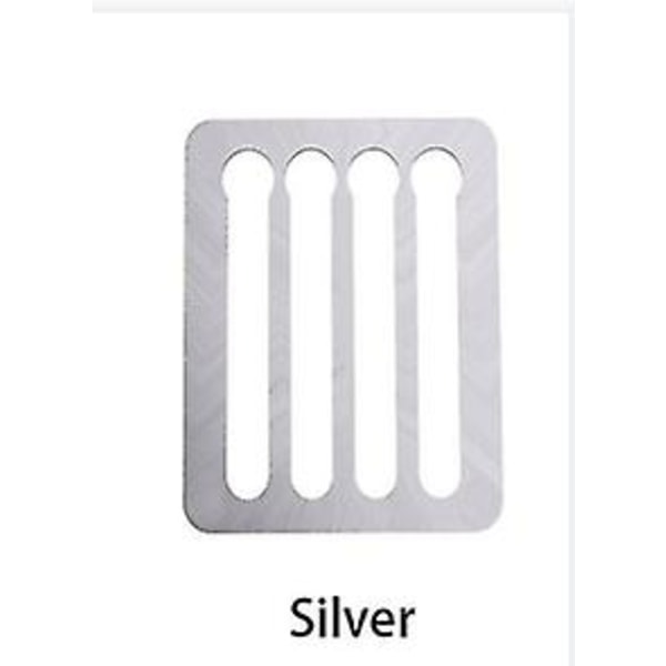 Nespresso Kaffeekapselhalter Kaffeepad-Aufbewahrungsregale [HK] Silver