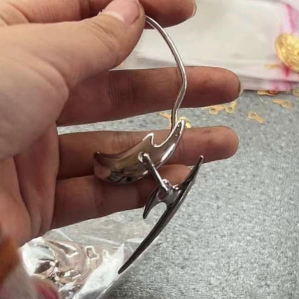 Ikke-piercing Wraps Dolk-Øreklips Ingen Piercing Øre Wrap Øremanchetter Halloween[HK]