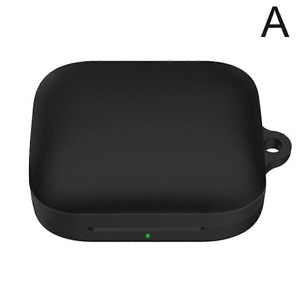Silikone Beskyttelsesetui med Spænde til Oneplus Buds 3 Bluetooth Øretelefoner[HK] Black