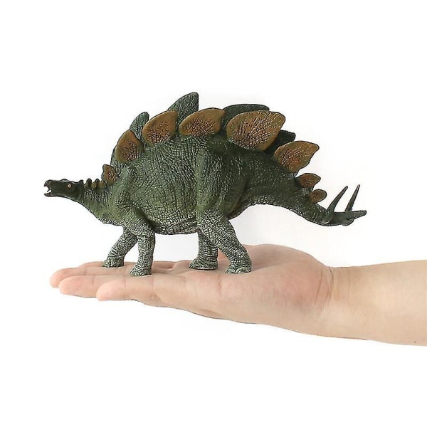 Dinosauruksen malli Jurassic Dinosaur Kasvitsyöjä Lasten Simulaatio Kiinteä Stegosaurus-dinosauruksen lelumalli[HK]