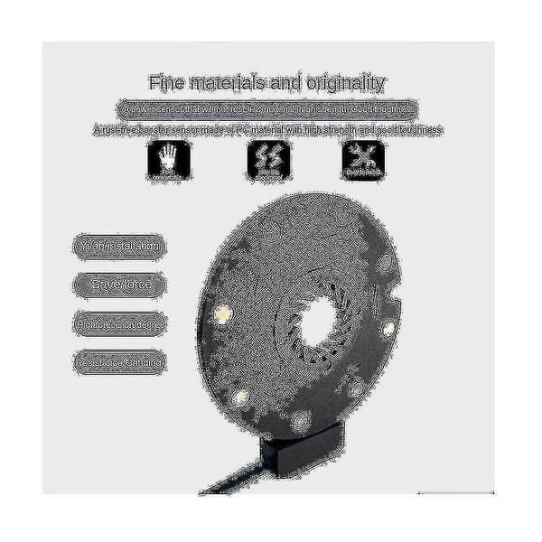 Elektrisk cykel magnetisk effektsensor 36/48v pedalassistent sensor F-8c magneter dobbelte Hall-sensorer Pas S[HK]