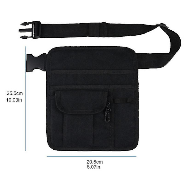 HK Restaurant Server For Server, Servitrice - Utility Belt Med Lommearrangør BLACK