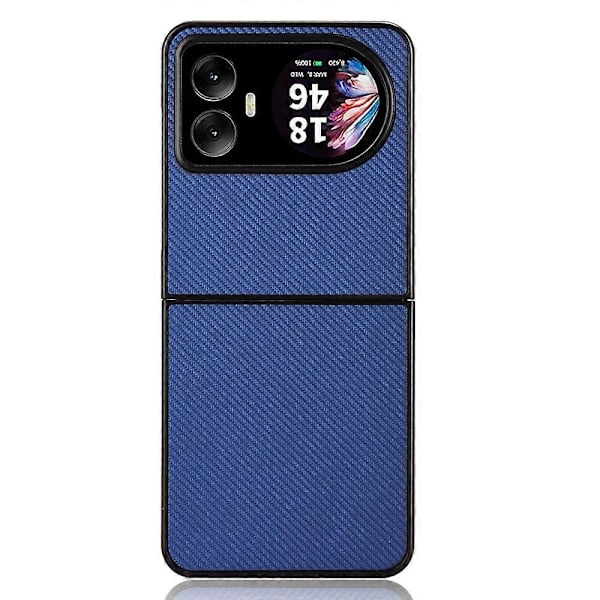 För Blackview Hero 10 4G Skal Kolfibertextur Stötsäkert PU+PC Telefonskal[HK] Style C Multicolor