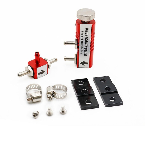 Universal Bil Auto Turbo Boost Controller Kit Justerbar F Manuell Boost Controller 1-30 Psi In-cabi[HK] red