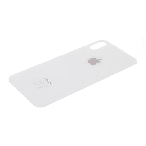 Batterideksel i glass for iPhone XS 5.8 tommer (EU-versjon) [HK] White White