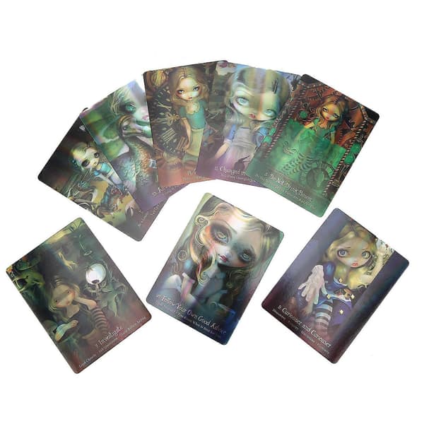 Ihmemaa-tarotkortit perhelautapeli salaperäinen interaktiivinen ennustuskortti [HK]