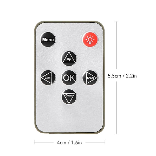 Fjärrkontroll för Jaktkamera HC-300 HC-350 HC-550 HC-700 Serien[HK]