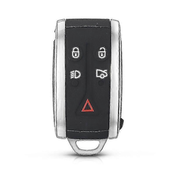 Bilfjärrkontroll Smart Nyckelskal Ersättning Med 5 Knappar För Jaguar X Xf Xk[HK]