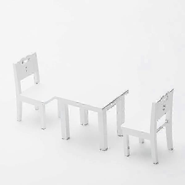 2025 3-delars barnbord & stolsset leksaksmöbler [HK]