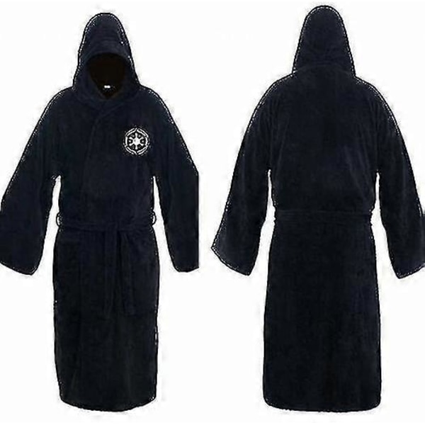 Star Wars Badrock Jedi Sith Huvförsedd Morgonrock Mjuk Fleece Badrock Julklapp [HK] one size one size