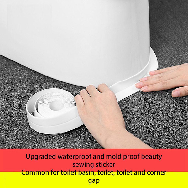Kylpyhuoneen wc-tiivistysnauha vedenpitävä tarra kotitaloudelle[HkkK]