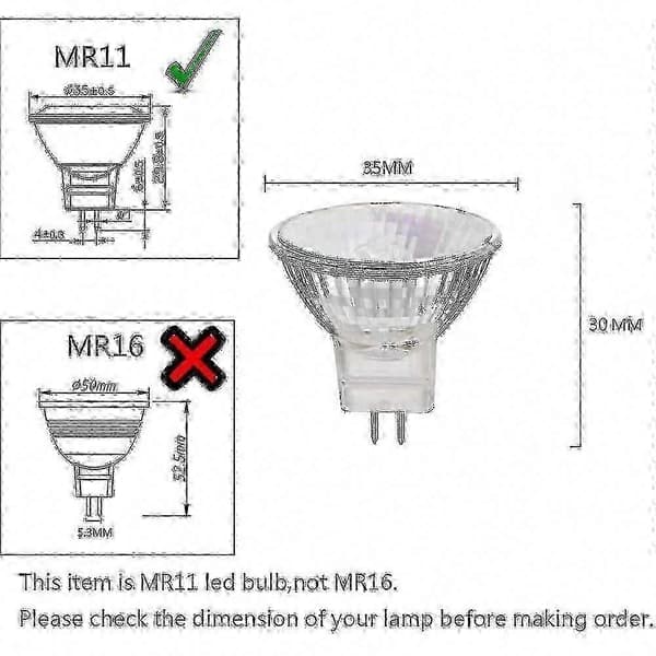 12V 35W GU5.3 Halogen Spotlys, Varm Hvid Dæmpbare Pærer, 8-pak (EPA02)[HK] 35W