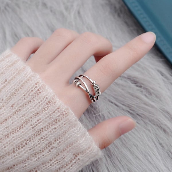 Ring, Ahdistus Fidget Naiset-Sormukset Ahdistus Fidget Ahdistus
