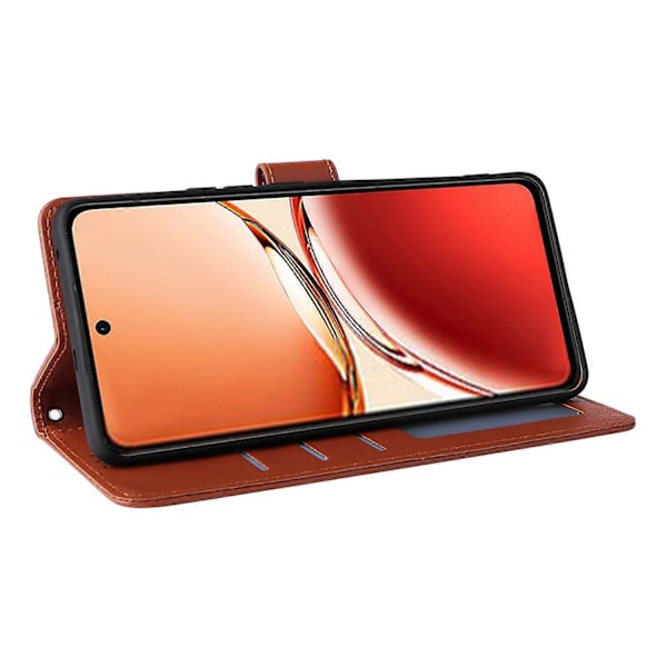 Plånboksfodral för Oppo F27 5G/Reno12 F 4G/Reno12 F 5G/Reno12 FS PU Läderfodral[HK] Style E Multicolor