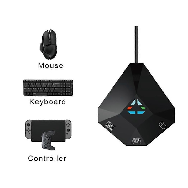 Gaming Controller Joystick Mobil Gamepad Tastatur Mus Konverter Adapter[HK]