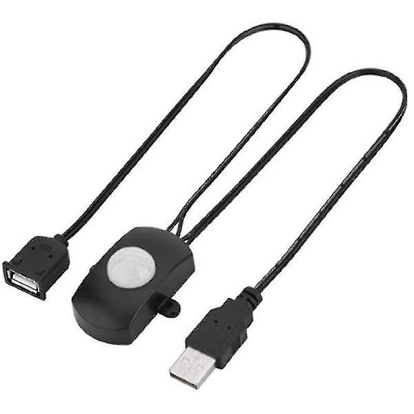 HKK 5a Dc5-24v Mini Usb Pir Infrarød Bevægelsessensor Detektor Automatisk S Til Led Lysstrimmel Intell