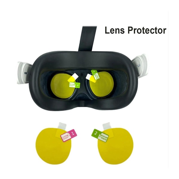 Til Quest 3 Lens Protector Vr Film Cover Ridsefast Vr Headset Quest 3 Tilbehør ([HK])