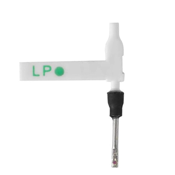 4 stk. BSR Nåle Stylus, Dobbeltsidig Platespiller Nål Erstatning Fonograf Platespiller Stylus for BSR -16 -17[HK] White