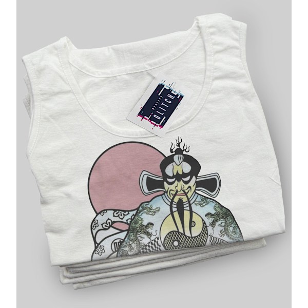 \"Men's Big Trouble Väst\"[HK] X-large White