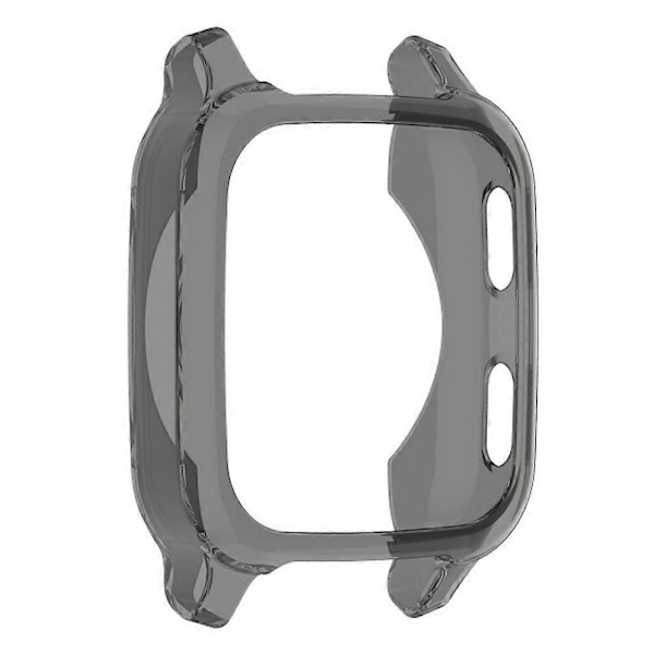 För Garmin Venu Sq / Venu Sq Music / Venu Sq 2 / Venu Sq 2 Music TPU Klockramsskydd Ihålig[HK] Transparent Black Multicolor