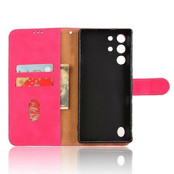 ZTE nubia Red Magic 10 Pro 5G Nahkakotelo Ihoa myötäilevä Pudotussuoja Lompakkokotelo [HK] Style D Multicolor