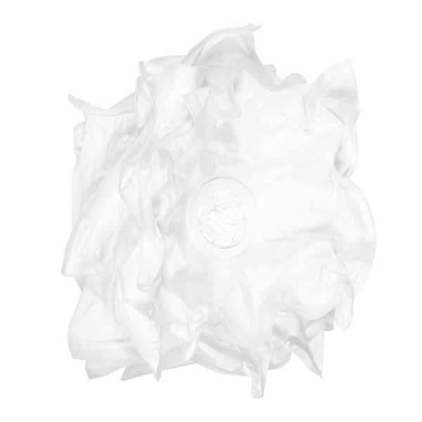 Lampe Skærme Gulvlamper Papir Lysdækning Vægskærm Rispapir Lamper Skærme Gulvlys Skærm[hk] 42x42cm White