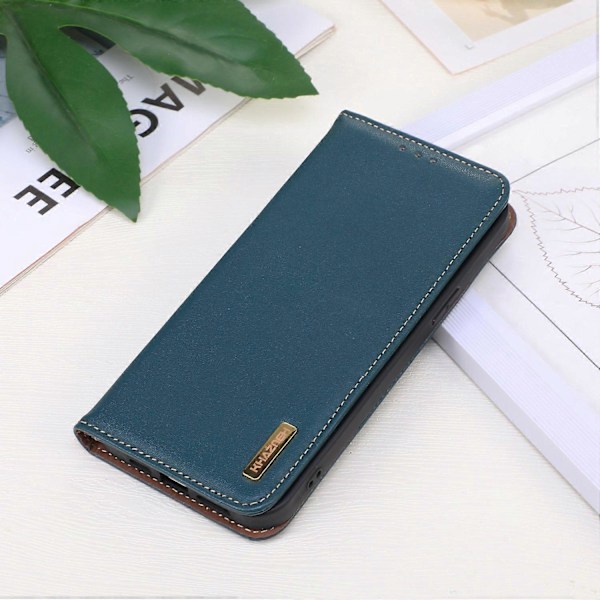 KHAZNEH Nappa Textur Skal För Xiaomi 14T[HK] Green